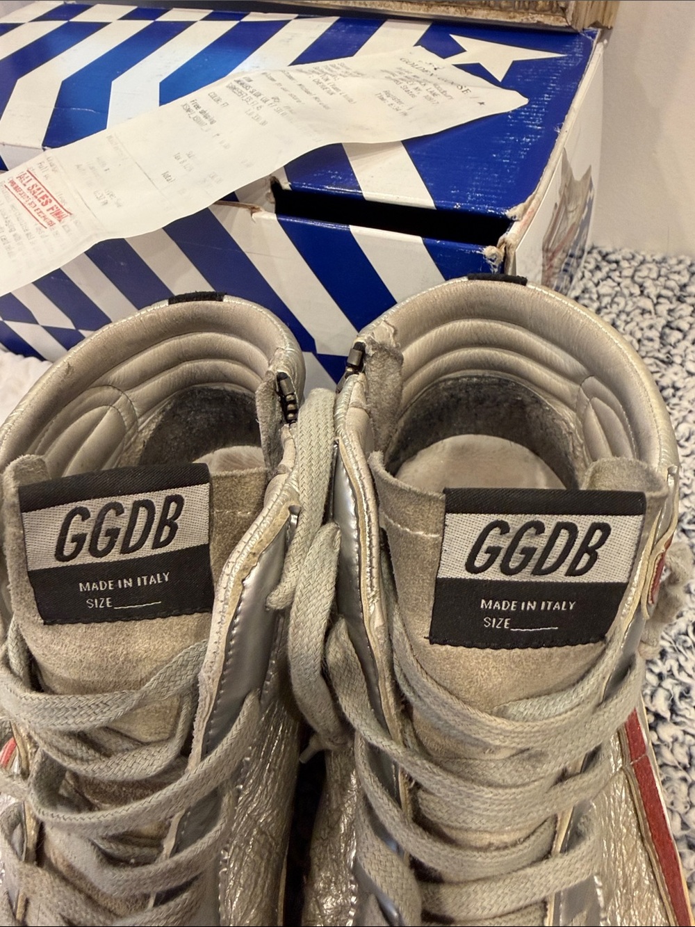 Golden Goose Slide Archive Edition - with receipt, box, & dust-bag - outstanding - Picture 7 of 13